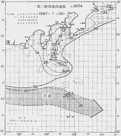 一都三県漁海況速報、関東・東海海況速報(1997/07/30)