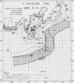 一都三県漁海況速報、関東・東海海況速報(1997/09/05)