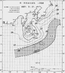 一都三県漁海況速報、関東・東海海況速報(1997/09/17)