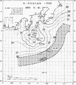 一都三県漁海況速報、関東・東海海況速報(1997/09/18)