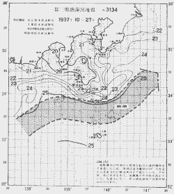 一都三県漁海況速報、関東・東海海況速報(1997/10/27)