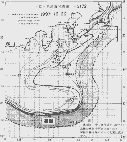 一都三県漁海況速報、関東・東海海況速報(1997/12/22)