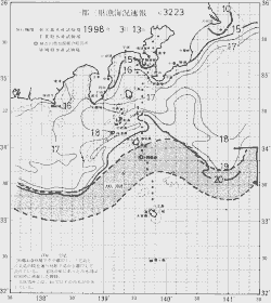 一都三県漁海況速報、関東・東海海況速報(1998/03/13)