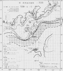 一都三県漁海況速報、関東・東海海況速報(1998/04/06)