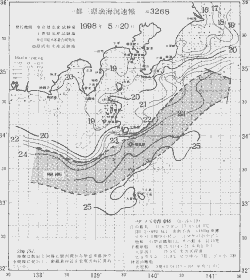 一都三県漁海況速報、関東・東海海況速報(1998/05/20)