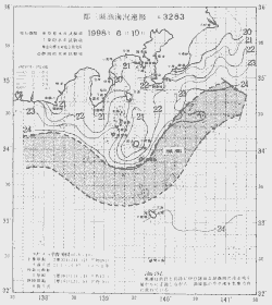一都三県漁海況速報、関東・東海海況速報(1998/06/10)