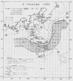 一都三県漁海況速報、関東・東海海況速報(1998/06/11)