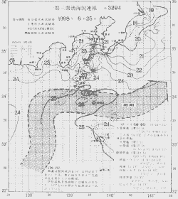 一都三県漁海況速報、関東・東海海況速報(1998/06/25)