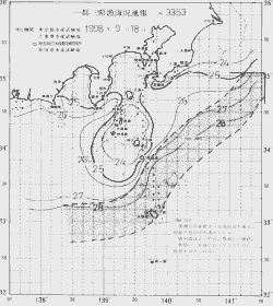 一都三県漁海況速報、関東・東海海況速報(1998/09/18)