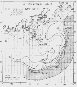 一都三県漁海況速報、関東・東海海況速報(1998/12/11)