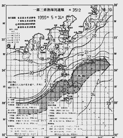 一都三県漁海況速報、関東・東海海況速報(1999/05/24)