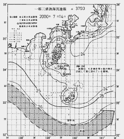 一都三県漁海況速報、関東・東海海況速報(2000/07/14)