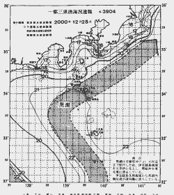 一都三県漁海況速報、関東・東海海況速報(2000/12/25)