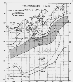 一都三県漁海況速報、関東・東海海況速報(2002/04/17)