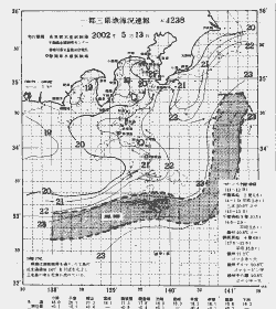 一都三県漁海況速報、関東・東海海況速報(2002/05/13)