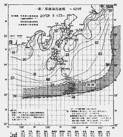 一都三県漁海況速報、関東・東海海況速報(2002/05/23)