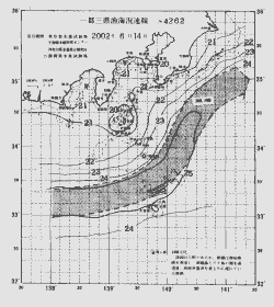 一都三県漁海況速報、関東・東海海況速報(2002/06/14)