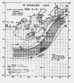 一都三県漁海況速報、関東・東海海況速報(2002/06/18)