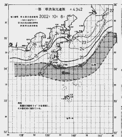 一都三県漁海況速報、関東・東海海況速報(2002/10/08)