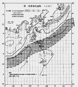 一都三県漁海況速報、関東・東海海況速報(2002/10/16)