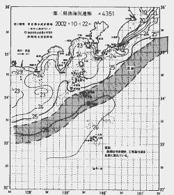 一都三県漁海況速報、関東・東海海況速報(2002/10/22)