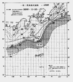 一都三県漁海況速報、関東・東海海況速報(2002/11/12)