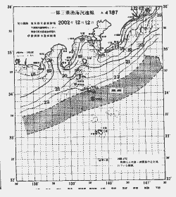 一都三県漁海況速報、関東・東海海況速報(2002/12/12)