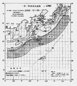 一都三県漁海況速報、関東・東海海況速報(2002/12/25)