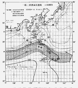 一都三県漁海況速報、関東・東海海況速報(2003/04/14)
