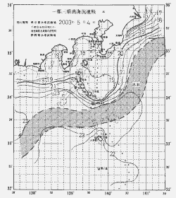 一都三県漁海況速報、関東・東海海況速報(2003/05/04)