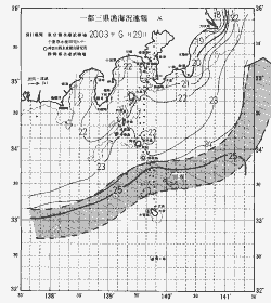 一都三県漁海況速報、関東・東海海況速報(2003/06/29)