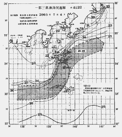 一都三県漁海況速報、関東・東海海況速報(2003/07/04)
