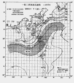 一都三県漁海況速報、関東・東海海況速報(2003/07/23)