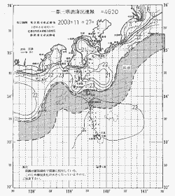 一都三県漁海況速報、関東・東海海況速報(2003/11/27)