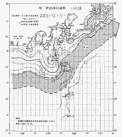 一都三県漁海況速報、関東・東海海況速報(2003/12/09)
