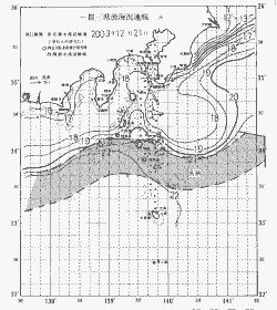 一都三県漁海況速報、関東・東海海況速報(2003/12/21)