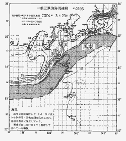 一都三県漁海況速報、関東・東海海況速報(2004/03/23)