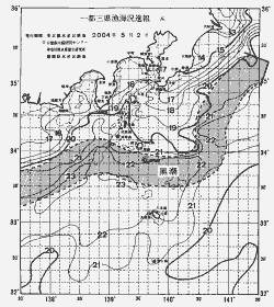 一都三県漁海況速報、関東・東海海況速報(2004/05/02)