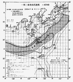 一都三県漁海況速報、関東・東海海況速報(2004/06/11)