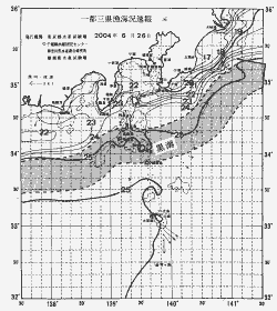 一都三県漁海況速報、関東・東海海況速報(2004/06/26)