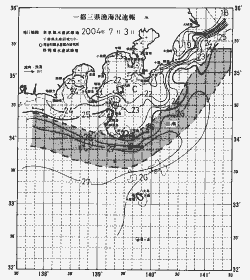 一都三県漁海況速報、関東・東海海況速報(2004/07/03)