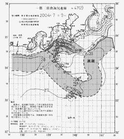一都三県漁海況速報、関東・東海海況速報(2004/07/09)