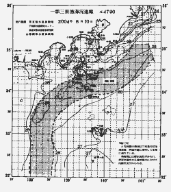 一都三県漁海況速報、関東・東海海況速報(2004/08/10)