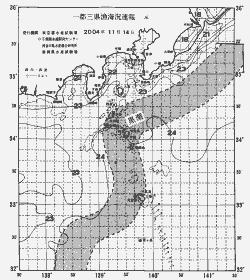 一都三県漁海況速報、関東・東海海況速報(2004/11/14)