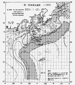一都三県漁海況速報、関東・東海海況速報(2005/01/20)