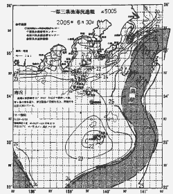 一都三県漁海況速報、関東・東海海況速報(2005/06/30)