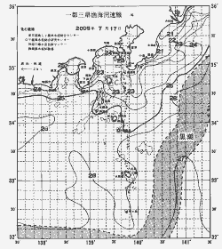一都三県漁海況速報、関東・東海海況速報(2005/07/17)