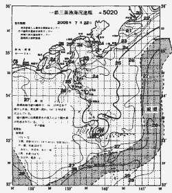 一都三県漁海況速報、関東・東海海況速報(2005/07/22)