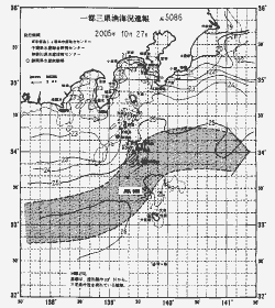一都三県漁海況速報、関東・東海海況速報(2005/10/27)