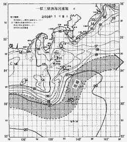 一都三県漁海況速報、関東・東海海況速報(2006/01/08)